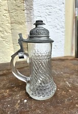 älterer glaskrug glasbierkrug gebraucht kaufen  Raubling