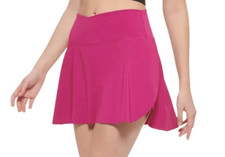 Saia atlética feminina Calvin Klein magenta rosa poli/elastano com cuecas comprar usado  Enviando para Brazil