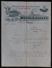 1887 macon invoice d'occasion  Expédié en Belgium