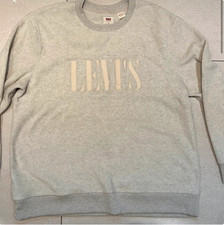 Levi sweatshirt grey for sale  BISHOP'S STORTFORD