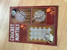 Crochet monthly old for sale  POOLE