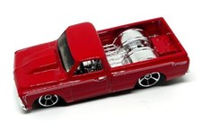 RODAS QUENTES SOLTAS '67 CHEVY C-10 PICKUP VERMELHO com TIRAS BRANCAS comprar usado  Enviando para Brazil