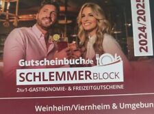 Gutscheinbuch schlemmerblock w gebraucht kaufen  Mannheim