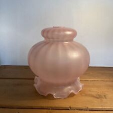 Vintage pink frosted for sale  MANCHESTER