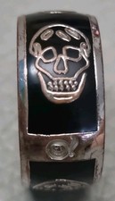 Anello unisex nero usato  Lodi