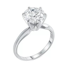 Round cut solitaire for sale  Plainsboro