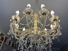 Lampadario con pendenti usato  Roma