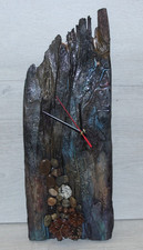 Handgefertigte holz wanduhr gebraucht kaufen  Kelkheim