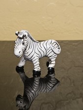 Estatueta decorativa vintage antiga pintada de metal animal zebra 2 polegadas comprar usado  Enviando para Brazil