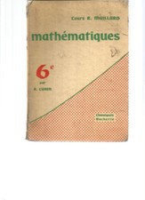 Mathematiques cours maillard d'occasion  Bray-sur-Somme