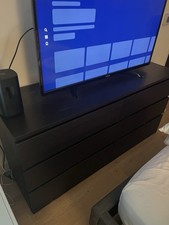 Ikea black dresser for sale  Far Rockaway