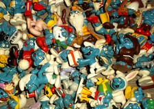Puffi smurfs singolo usato  Salo