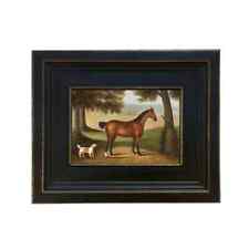 Framed horse dog for sale  Dover