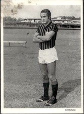 Cartolina calcio calciatore usato  Italia
