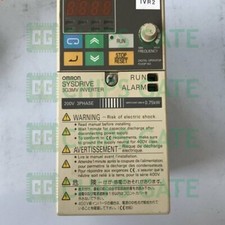 1 peça inversor OMRON usado 3G3MVA2007 3G3MV-A2007 0.75KW 220V testado envio rápido comprar usado  Enviando para Brazil