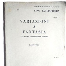 Tagliapietra gino variazioni usato  Mira