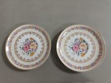 Assiette fleurie porcelaine d'occasion  France