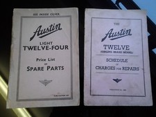 Austin twelve spare for sale  CHIPPENHAM