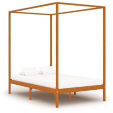 Himmelbett gestell honigbraun gebraucht kaufen  Hamburg