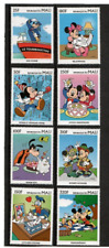 Usado, Malí 1997 - Disney - Mickey y Minnie - Juego de 8 estampillas - Scott #870-7 - MNH segunda mano  Embacar hacia Argentina