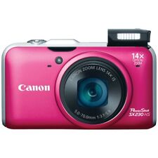Câmera Digital Canon PowerShot SX230 HS 12.1MP 14x Zoom Óptico GPS Pronta Rosa comprar usado  Enviando para Brazil