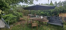 teak garden furniture for sale  HEBBURN