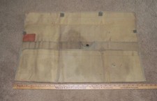 Verde Militar M4 Vintage Lona Tool Roll-up, 18" X 29", 19 compartimentos comprar usado  Enviando para Brazil
