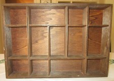 Vintage setzkasten holz gebraucht kaufen  Weiden