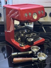 Máquina de café espresso Breville BES840CBXL infusor aço inoxidável - Vermelho comprar usado  Enviando para Brazil