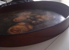 Vintage vassoio legno usato  Italia