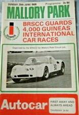 Programme mallory guards for sale  BOURNEMOUTH