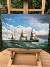 Oil board painting for sale  TAMWORTH