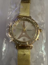 Relógio feminino de luxo com joias Torre Eiffel aço inoxidável, usado comprar usado  Enviando para Brazil