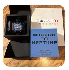 Swatch omega mission for sale  RUGELEY