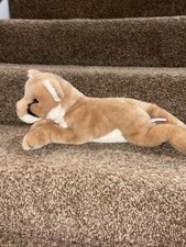 Brinquedo de pelúcia Douglas Kelso Mountain Lion Cougar bicho de pelúcia usado comprar usado Brinquedo de pelúcia Douglas Kelso Mountain Lion Cougar bicho de pelúcia usado comprar usado  Enviando para Brazil