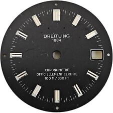 BREITLING 1884 - CRONÔMETRO - AUTÊNTICO - Ø 28 MM - PEÇA DE MOSTRADOR DE RELÓGIO SUÍÇO FABRICANTE DE EQUIPAMENTO ORIGINAL, usado comprar usado  Enviando para Brazil