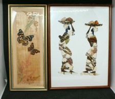 2tableaux vintage taxidermie d'occasion 2tableaux vintage taxidermie d'occasion  Baugy