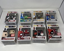 Lote Funko Pop Marvel Spider-Man 334 1155 270 Deadpool Anti-Venom 100 82 Mystique comprar usado  Enviando para Brazil