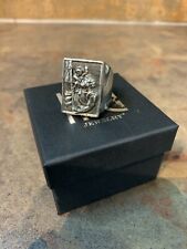Bague chevalière christophe d'occasion  Aiglun