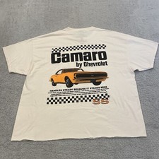 NOVA Camiseta Masculina Chevy Camaro Chemistry XL Marfim Bainha Crua Caixinha Urban Outfitters comprar usado  Enviando para Brazil