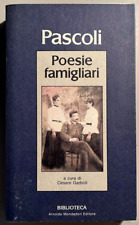 Giovanni pascoli poesie usato  Vigevano