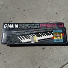 Teclado eletrônico portátil vintage anos 90 Yamaha Portatone PSR-3 comprar usado  Enviando para Brazil