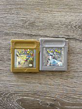 Pokemon dourado e prata (Game Boy Color) autêntico, funciona e salva comprar usado  Enviando para Brazil