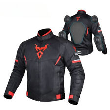 Jaqueta de proteção masculina de verão malha respirável jaqueta de motociclista impermeável , usado comprar usado  Enviando para Brazil