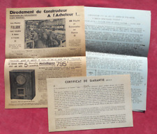Poste radio lampes d'occasion  Gordes