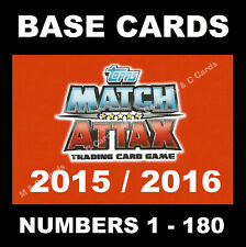 Match attax 2015 for sale  BARNARD CASTLE