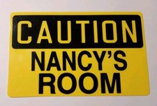 Caution nancy room for sale  Westfield