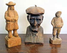 Lot statuettes bois d'occasion  Les Lilas