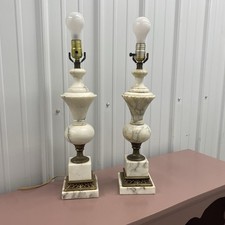Vintage pair alabaster for sale  Shepherdstown