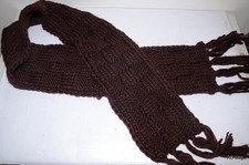 Echarpe femme bordeaux d'occasion  Chomérac